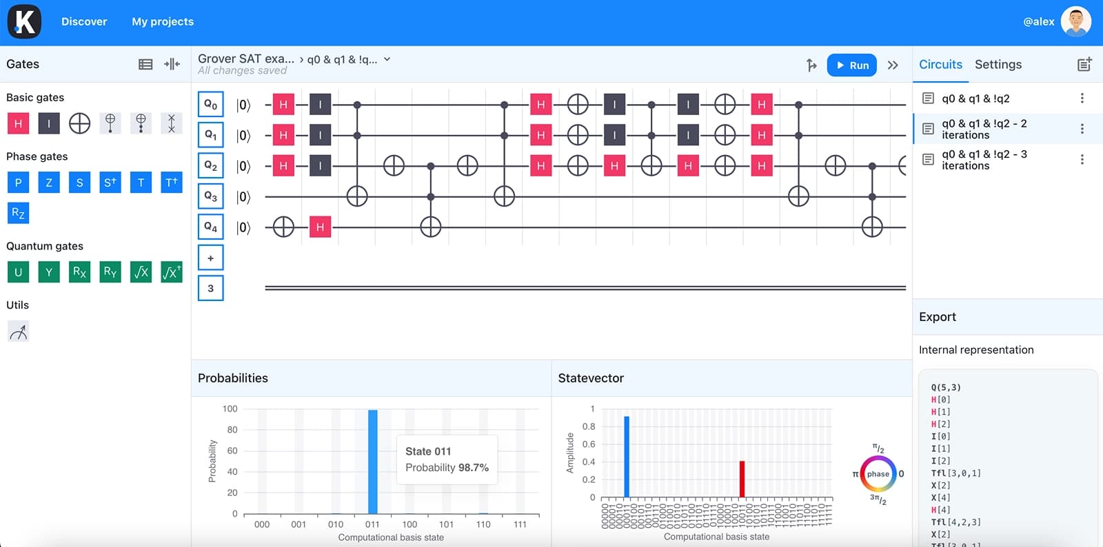 Quantum composer